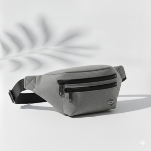 Поясна сумка спортивна сіра CDP