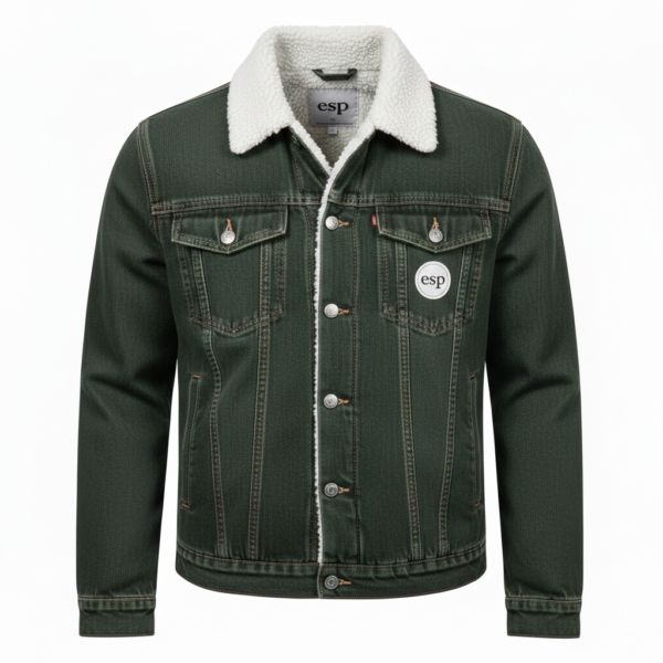 Gemini_Generated_Image_v98urjv98urjv98u Куртка джинсова ESP зелена