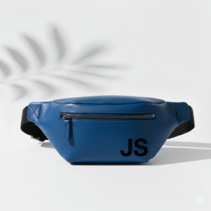 Поясна сумка casual блакитна JS