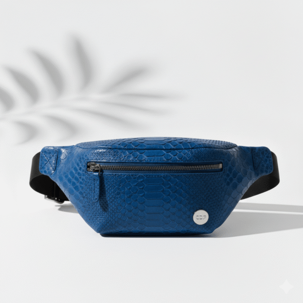 Поясна сумка casual блакитна CDP