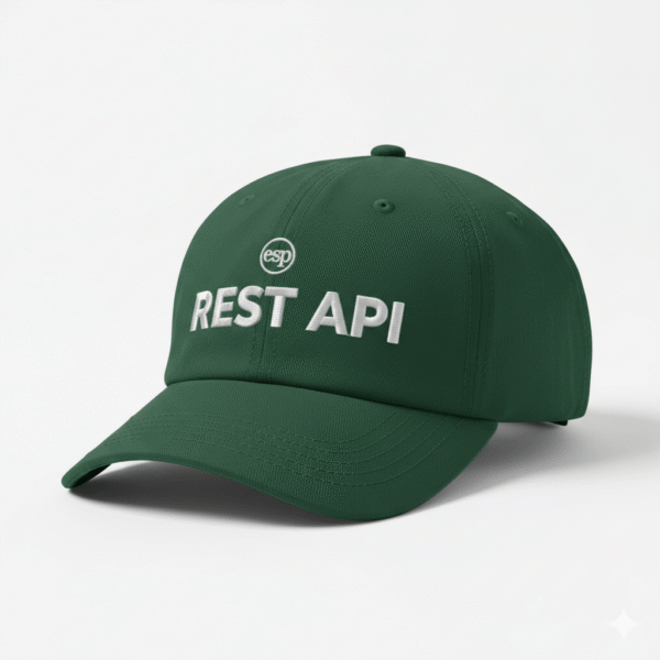 Кепка класична зелена Rest Api