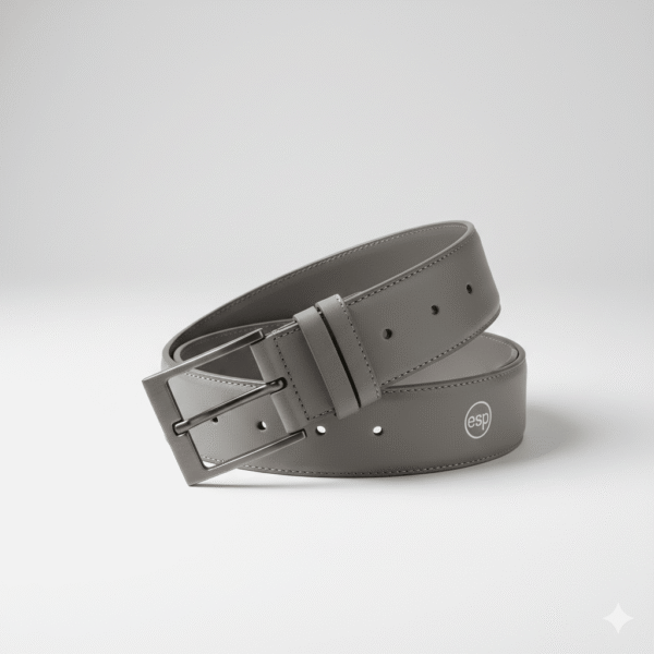 Ремінь класичний сірий ESP