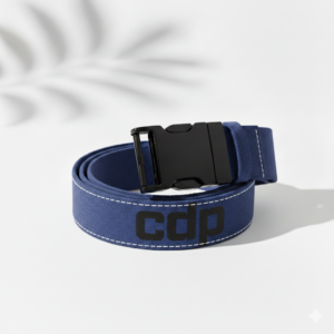 Ремінь спортивний блакитний CDP