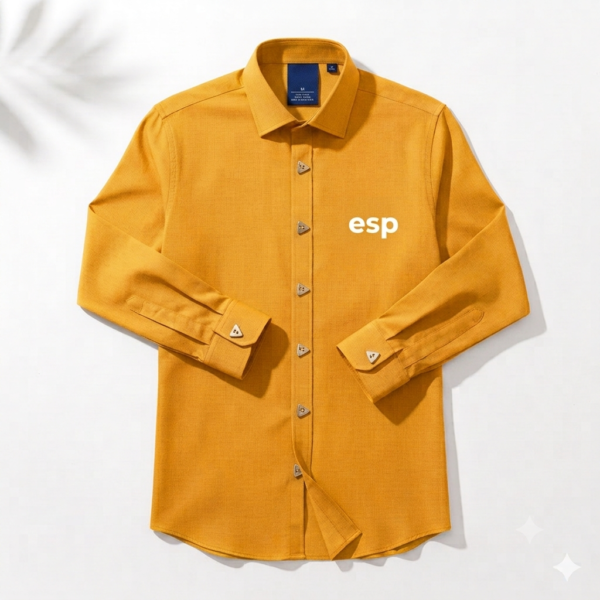 Сорочка класична ESP жовта